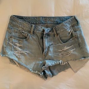 American Eagle festival shorts